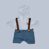 DUNGAREES WITH HOOD 08" LOGO