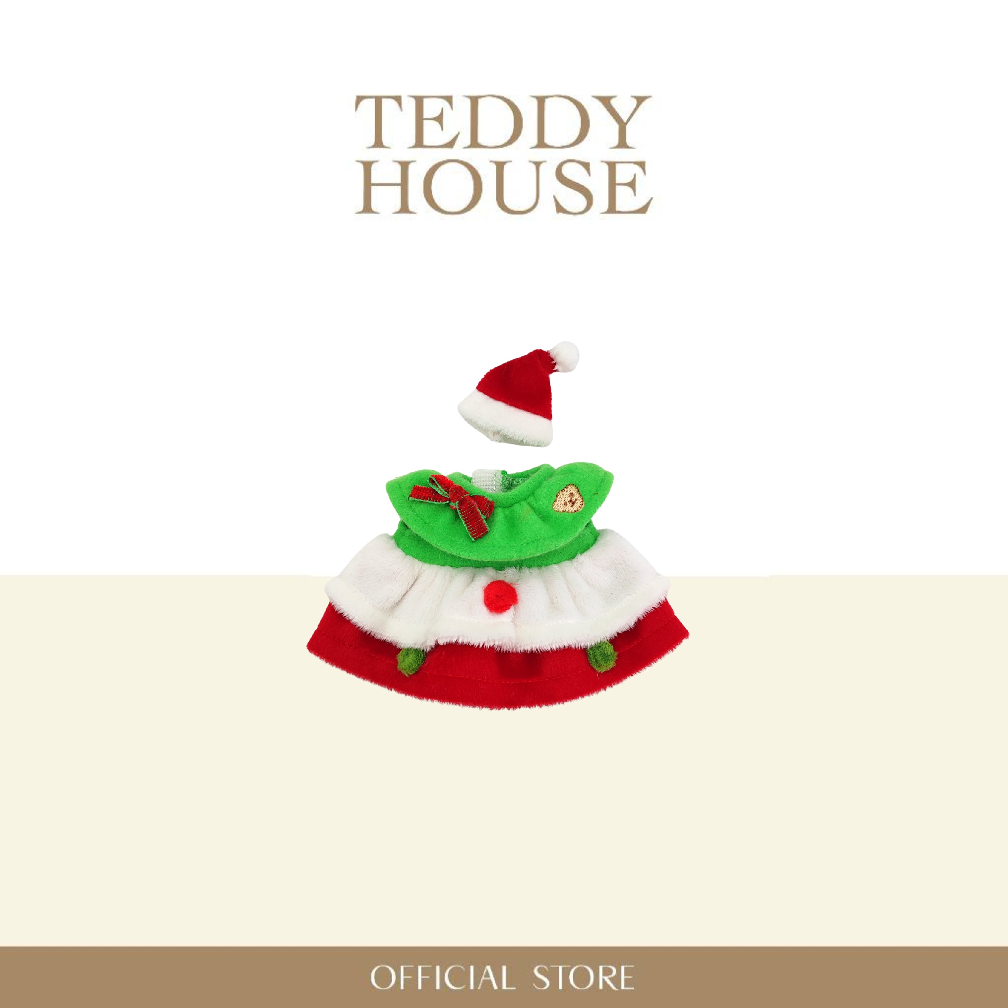 OUTFIT AROMA/ KEYCHAIN X'MAS TRIPLE LAYER DRESS 06"