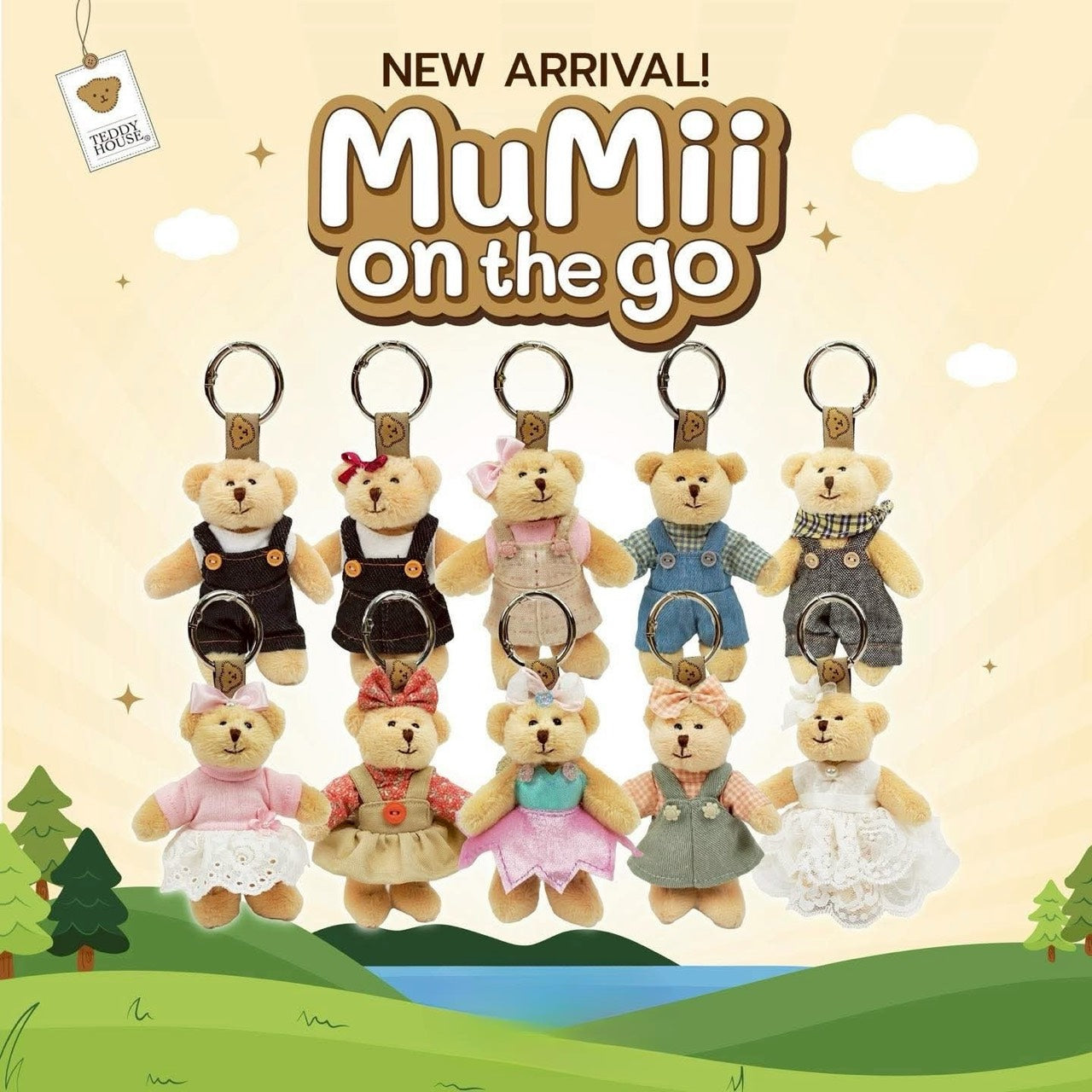 MUMI KEYCHAIN GIRL / BOY 04"