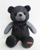 MARTIE BEAR DENIM 12"