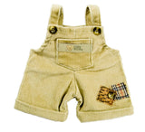 DUNGAREES 8" - 31" BEIGE