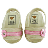 SHOES CREAM FLOWER 10" - 12"