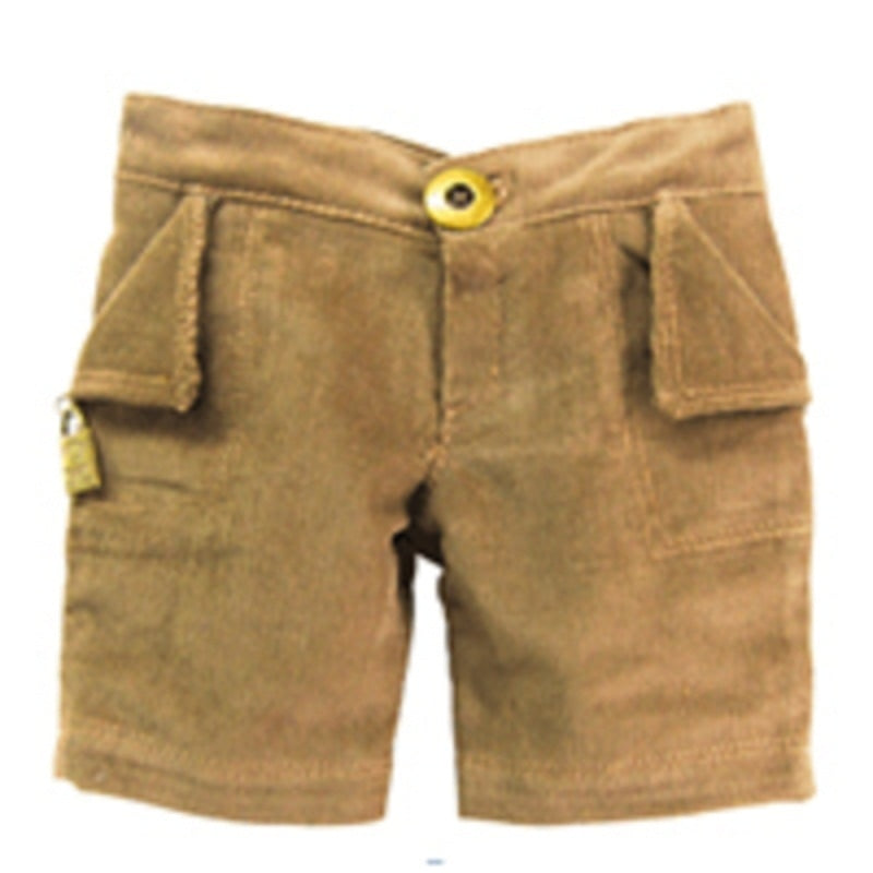 PANTS 12" BROWN W/ LOGO