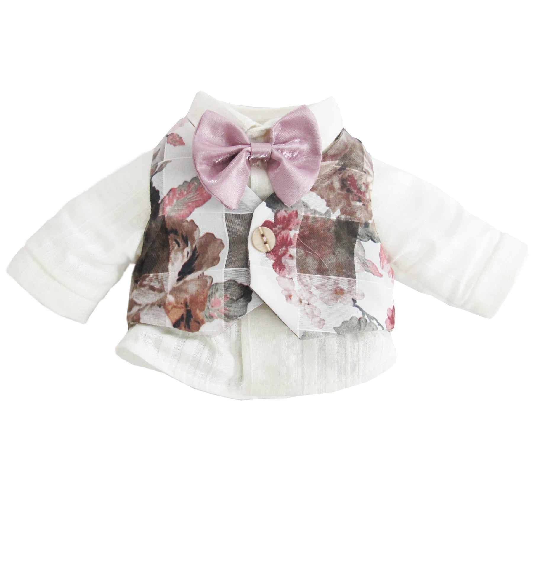 T-SHIRT WITH FLORA WAISTCOAT IN THE GARDEN  10"