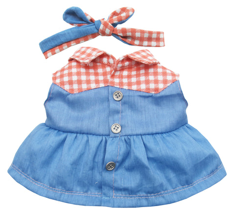 DRESS WITH SCOTT PRINT 08" JEANS LOVER