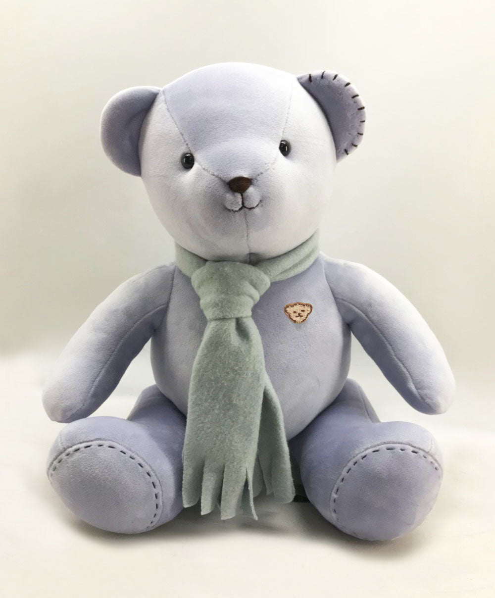 LOGOE BEAR WITH SCARF 18"