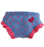 PANTIE INTO LOVE PINK HEART 5" - 12"
