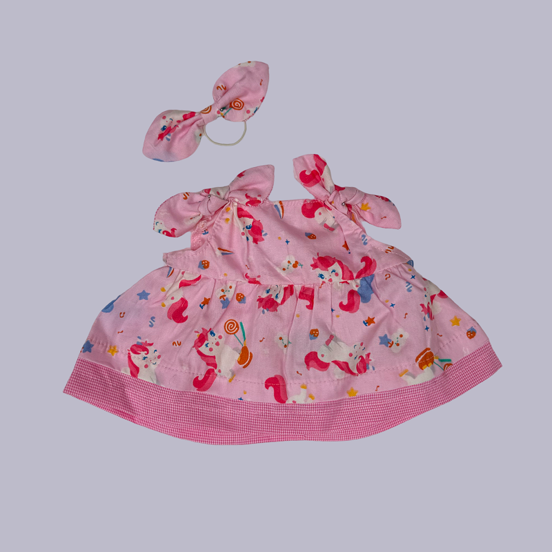 PRINTED DRESS 10" - 12"