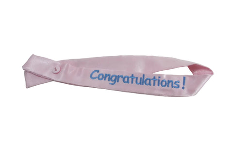SHOULDER STRAP CONGRAT PINK 10" - 25"