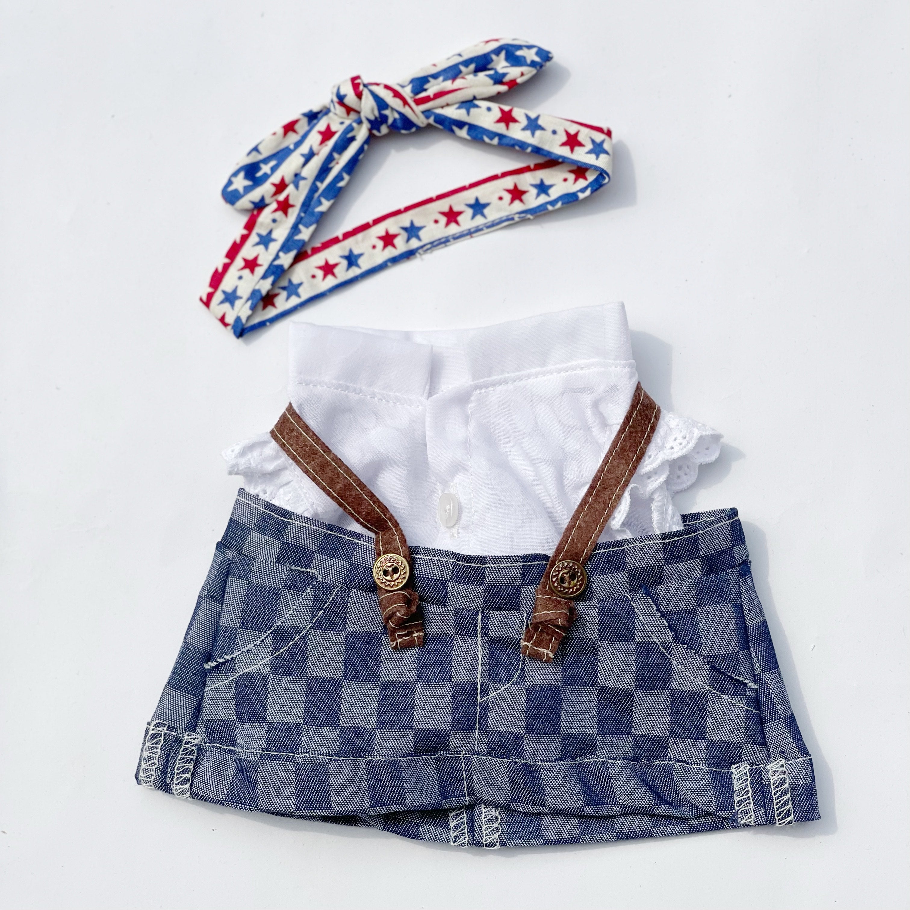 DENIM SKIRT WITH T-SHIRT 48" - 60" TEDDY IN COUNTRY