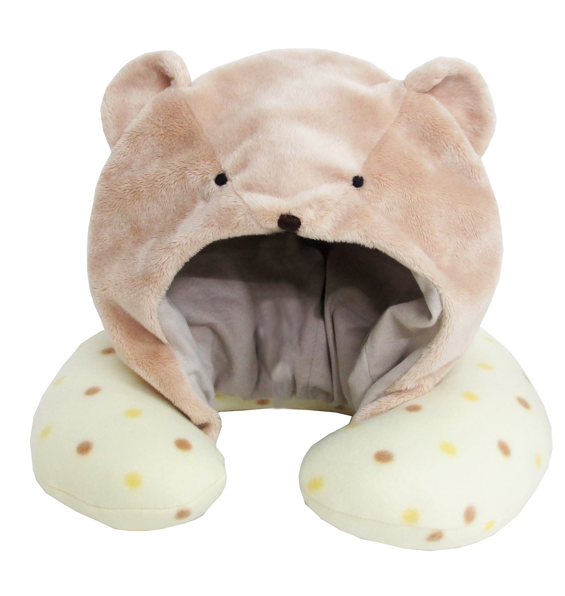 NECK CUSHION WITH HOOD