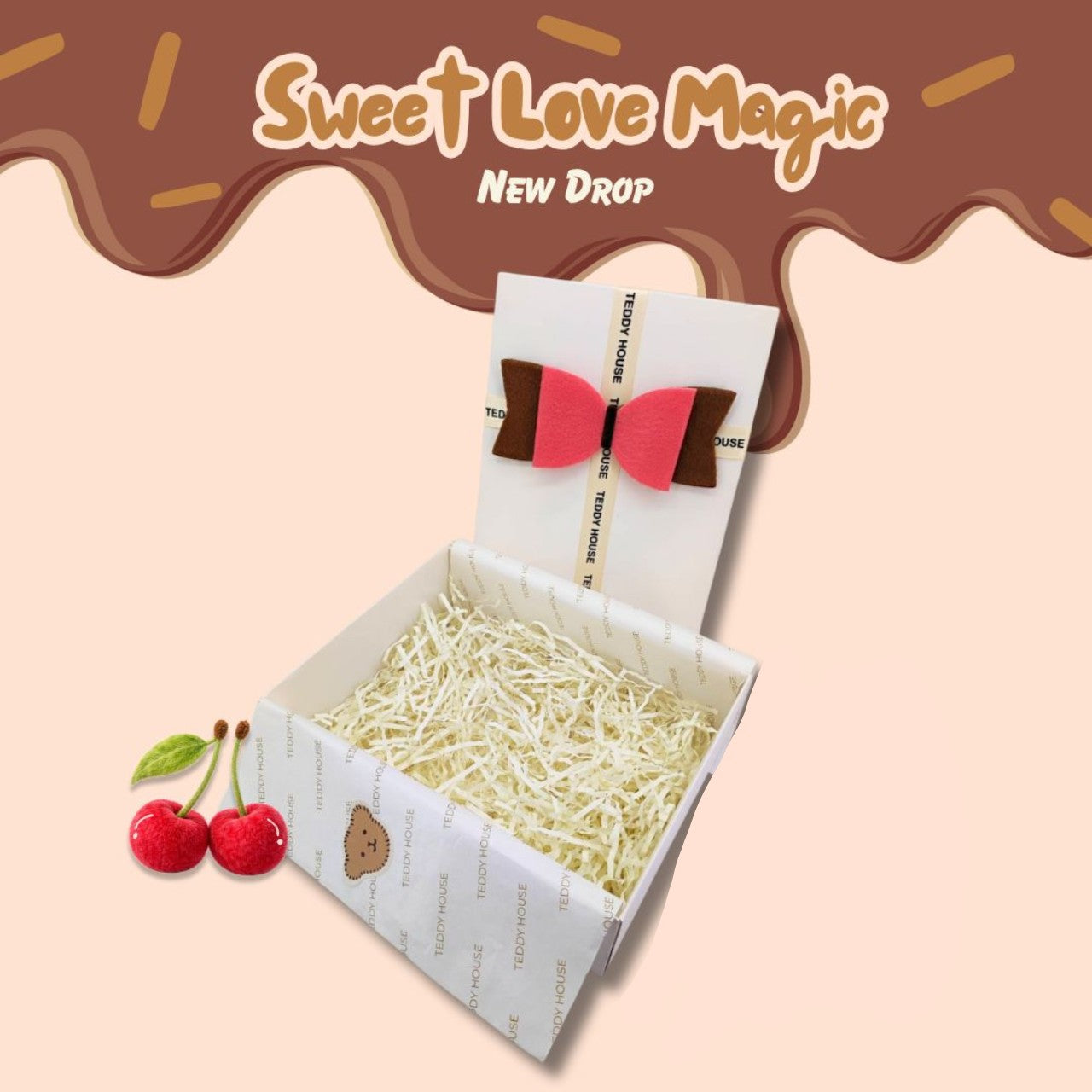 TEDDY HOUSE GIFT BOX INTO LOVE 08"