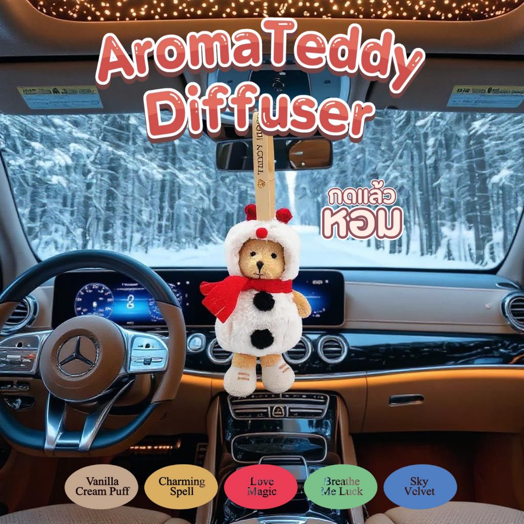 OUTFIT AROMA/ KEYCHAIN SNOWMAN HOODIE 06"