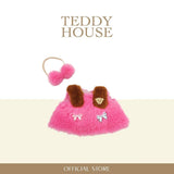 OUTFIT AROMA/KEYCHAIN LOVE FLUFF DRESS 06"