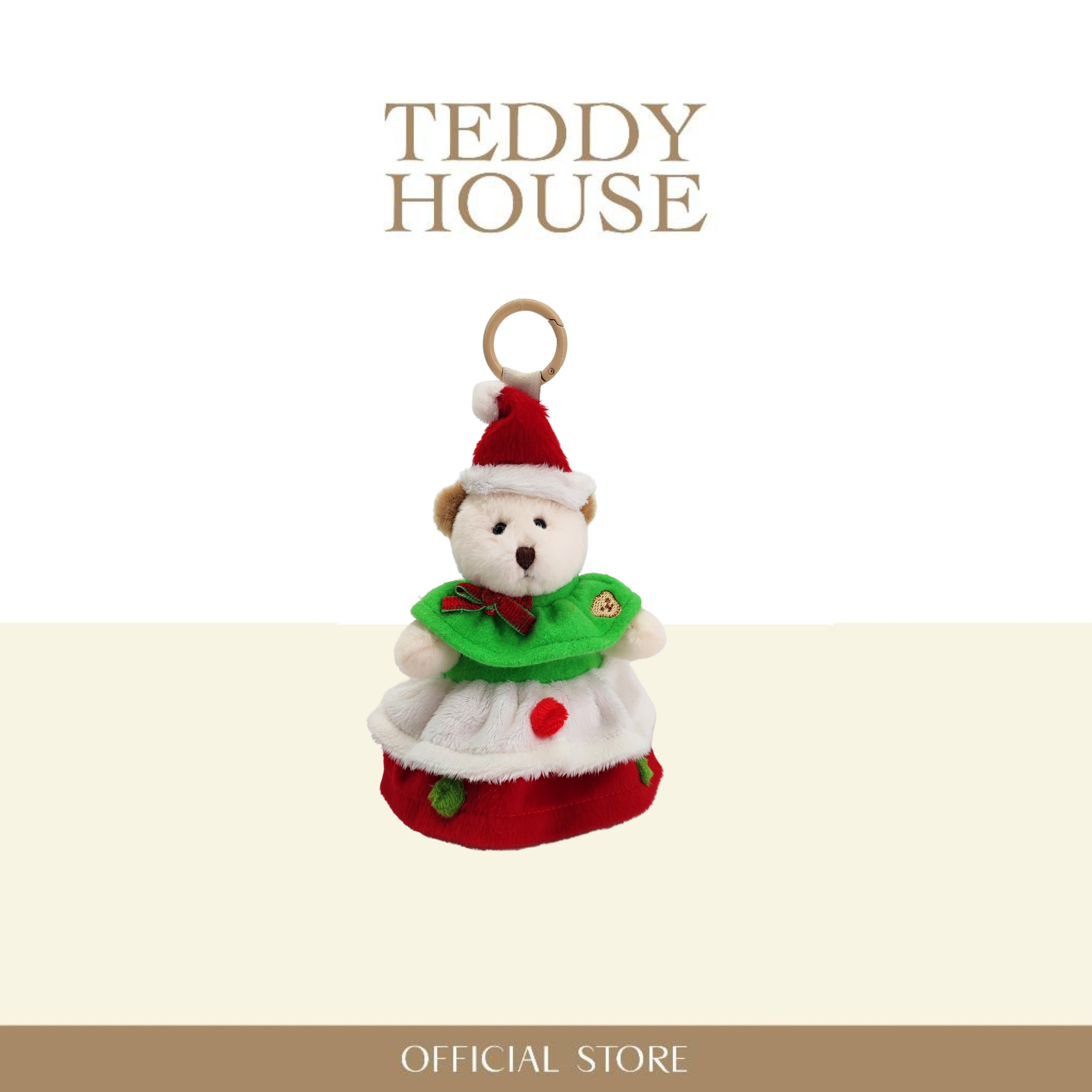 OUTFIT AROMA/ KEYCHAIN X'MAS TRIPLE LAYER DRESS 06"