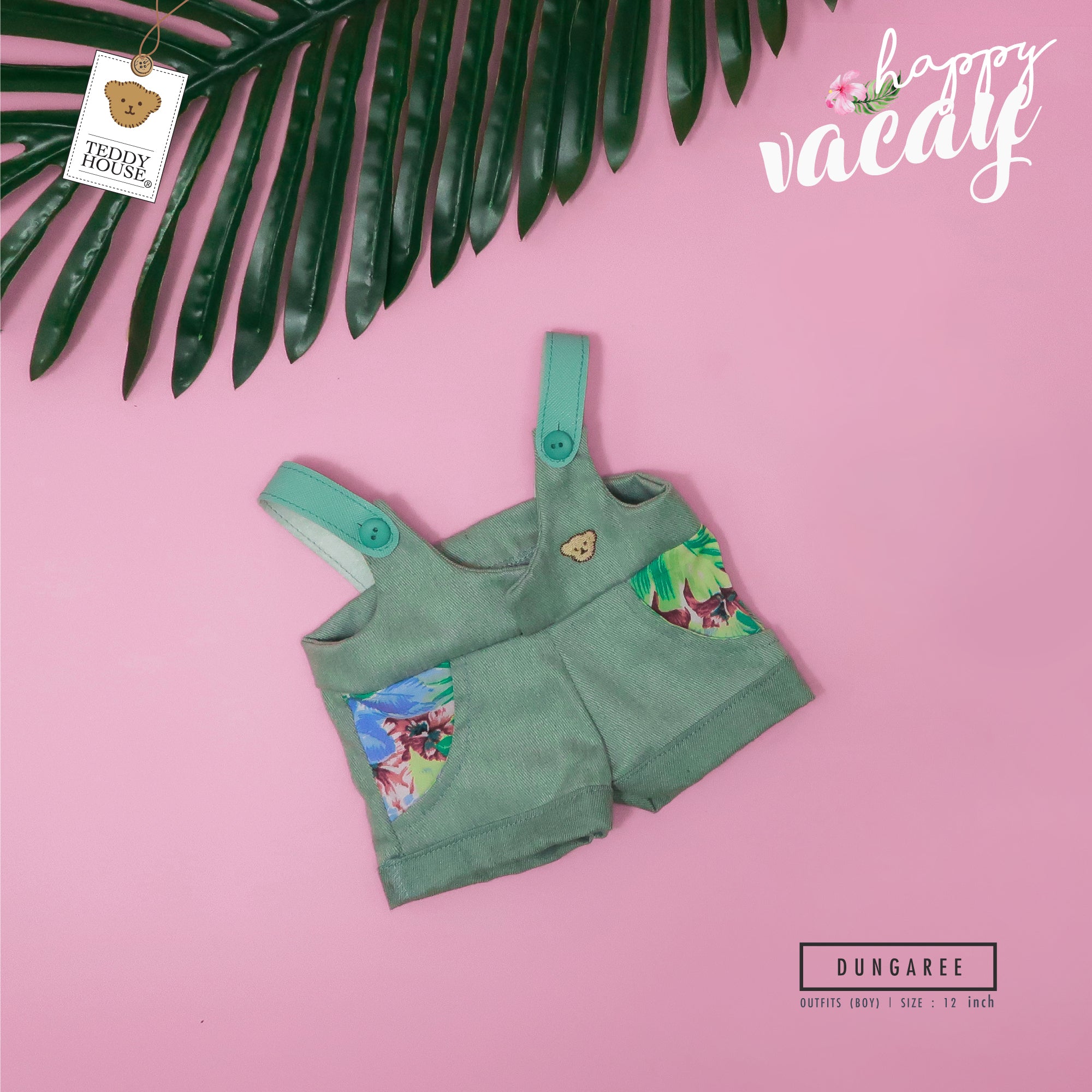 DUNGAREE HAPPY VACAY BOY 05" - 12"