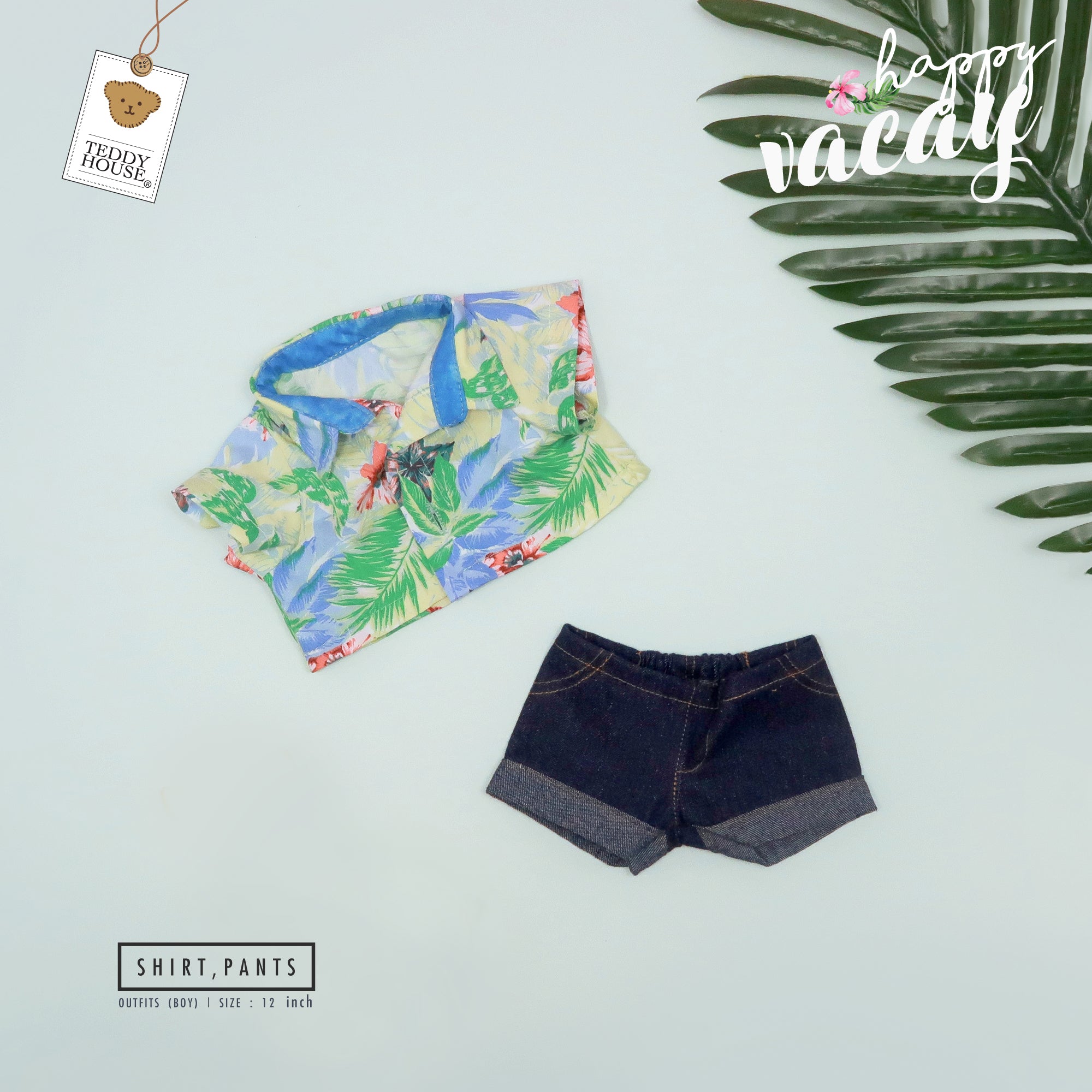 SHIRT HAPPY VACAY 08" - 31"