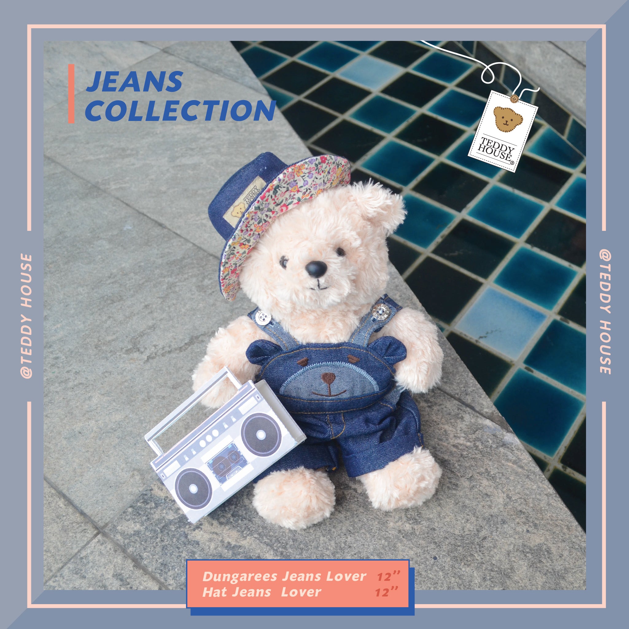 SPECIAL SET MARTIES WITH DUNGAREES JEANS LOVER