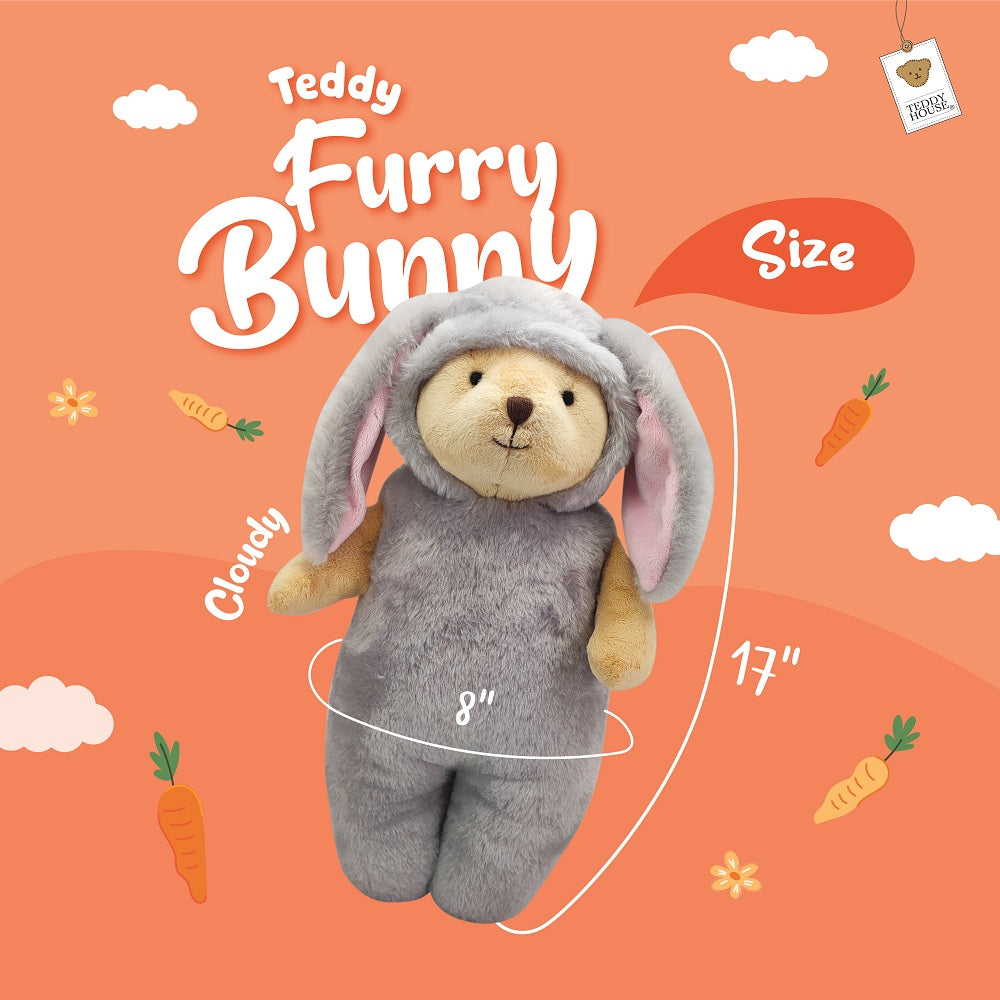 BUNNY LONG CUSHION 17"