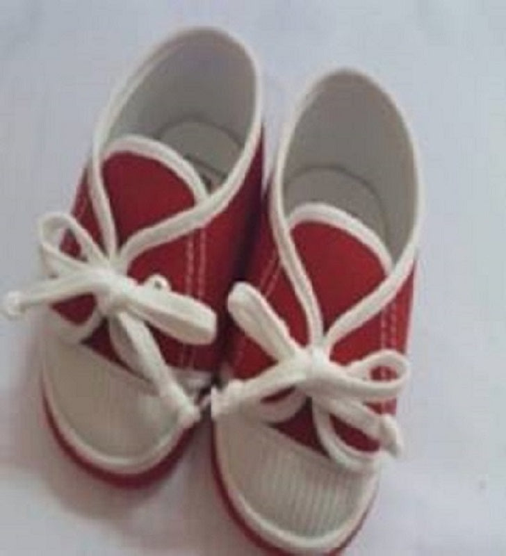 SHOES RED 8" - 14"