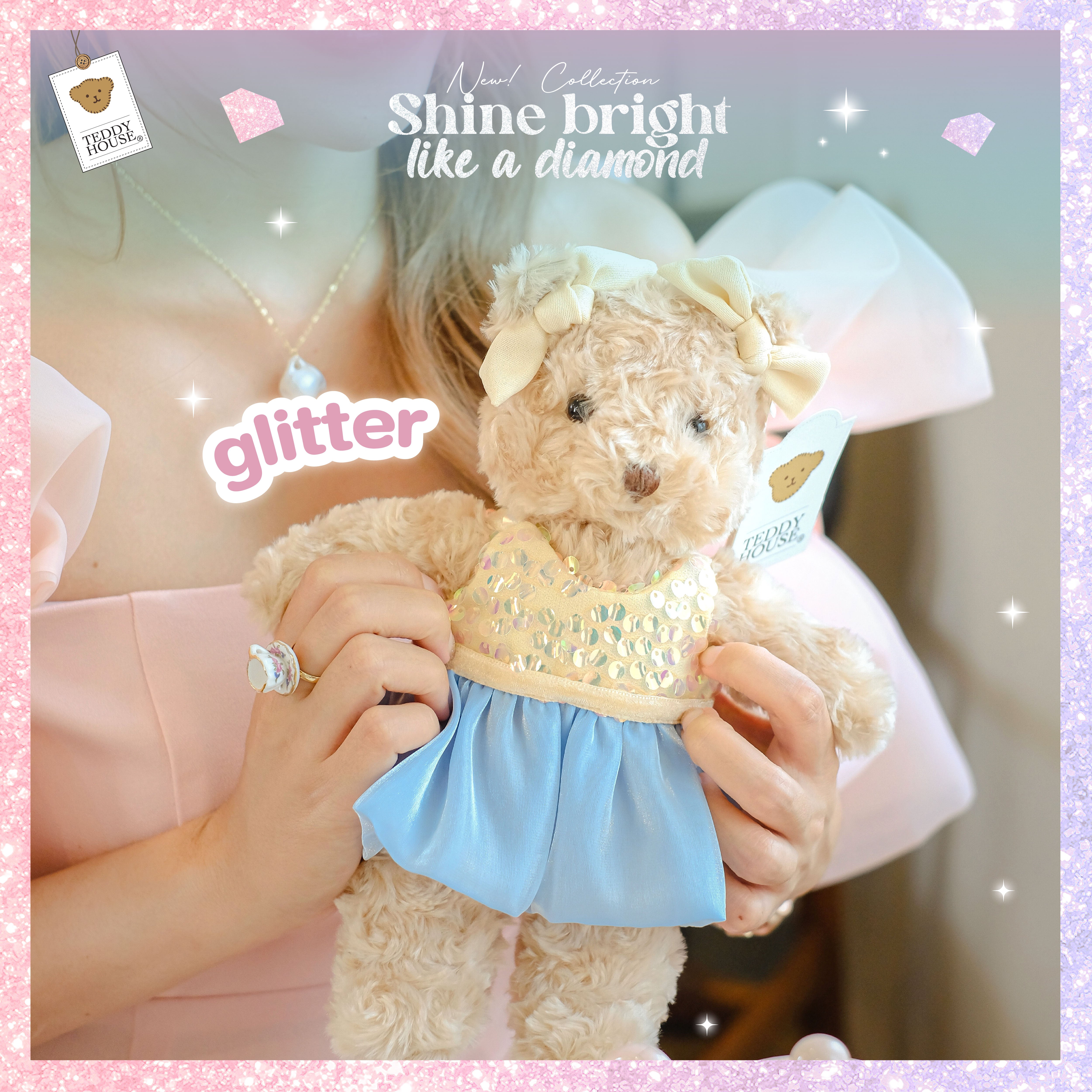 DRESS 48" SHINE BRIGHT LIKE A DIAMOND