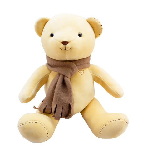 LOGOE BEAR WITH SCARF 18"