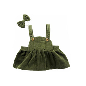 CORDUROY SKIRT 12`` GREEN