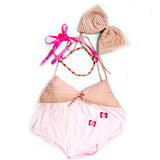 SWIMSUIT 48" - 60" PINK
