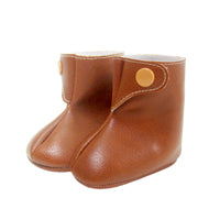 SHOES BOOTS BROWN 10" - 12"