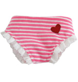 PANTIE INTO LOVE PINK STRIPE 5" - 14"