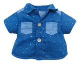 SHIRT WITH POLKA DOT PRINT 10" JEANS LOVER 