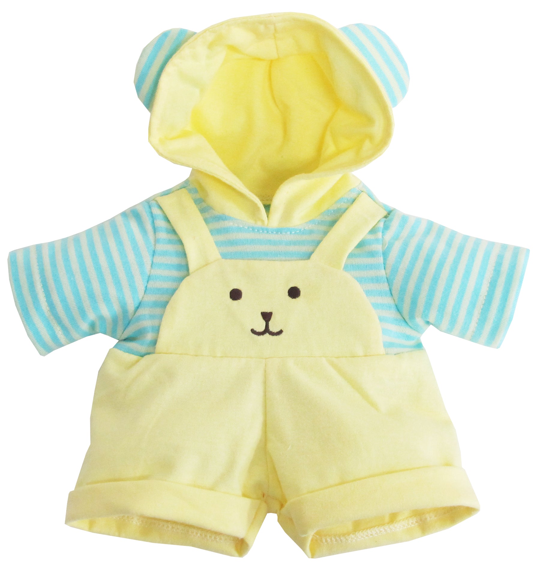 DUNGAREES WITH HOOD 14" 