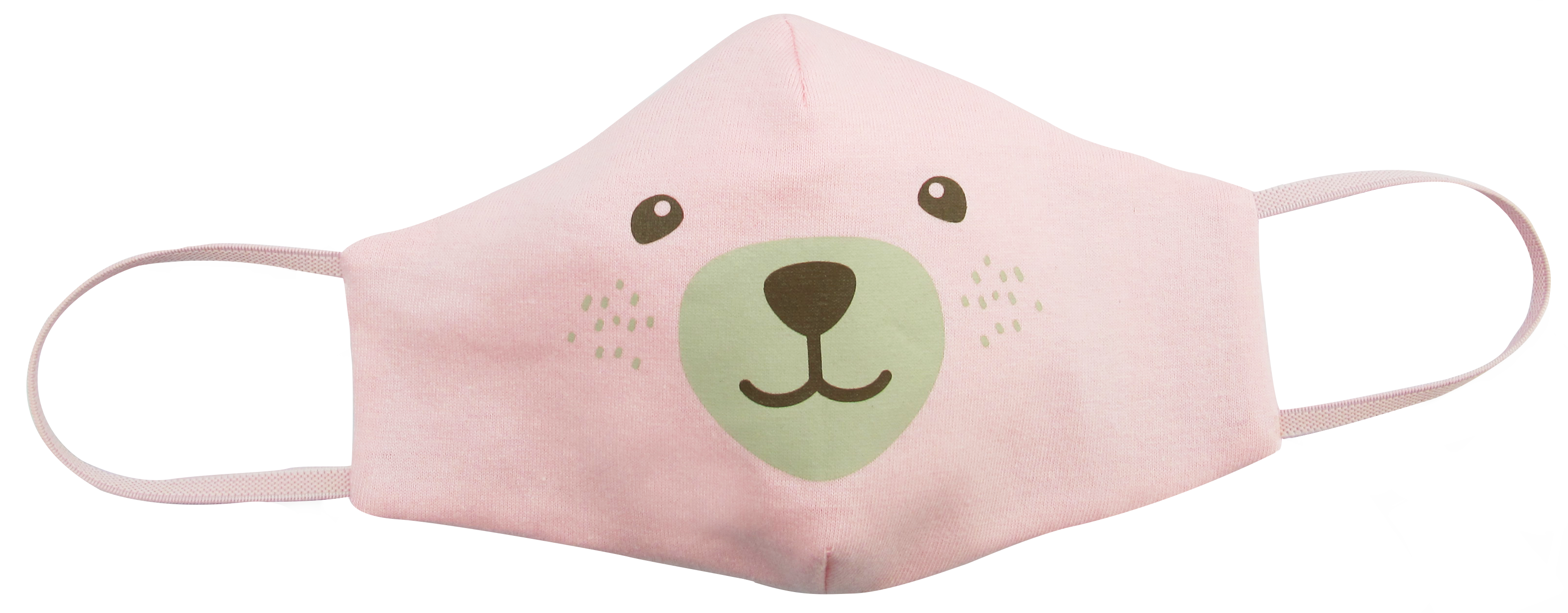 FABRIC MASK - SMILING COTTON FOR ADULT/KIDS PINK