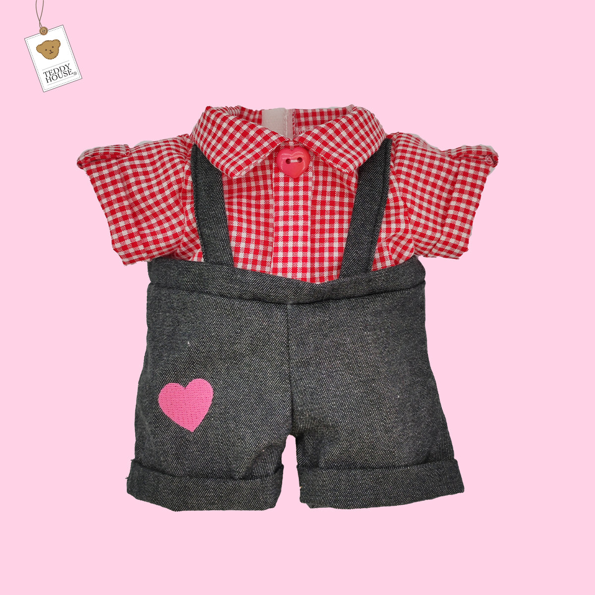 SHIRT WITH DUNGAREES 10" - 12" INTO LOVE