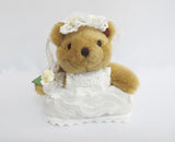 SPECIAL SET TEDDY IN LOVE BRIDE AND GROOM 5"