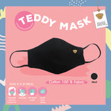 FABRIC MASK - COTTON FOR ADULT (BLACK)