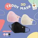 FABRIC MASK - 3D NANO FOR ADULT (BLACK, PINK, CREAM)